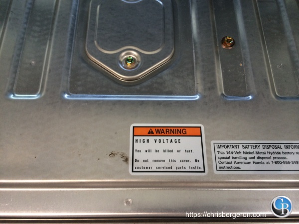 WARNING HIGH VOLTAGE