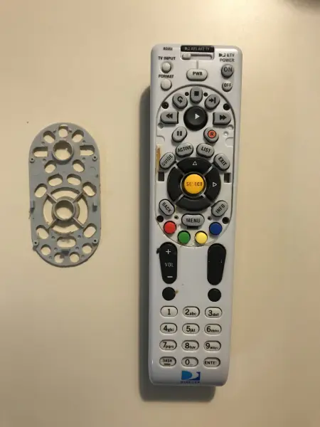 Photo of a Directv remote. Directv Remote