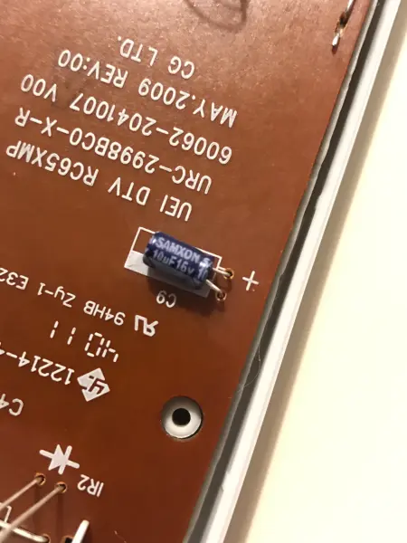 Photo of a Directv remote. Directv Remote