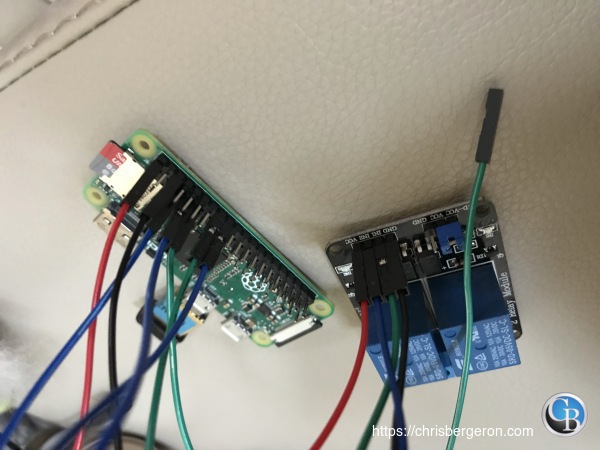 Making a Raspberry Pi Garage Door Opener - Chris Bergerons Tech Blog