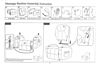 Mcombo 7040 Lift Chair Manual