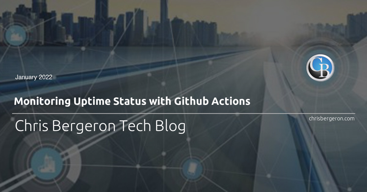 Monitoring Uptime Status with Github Actions